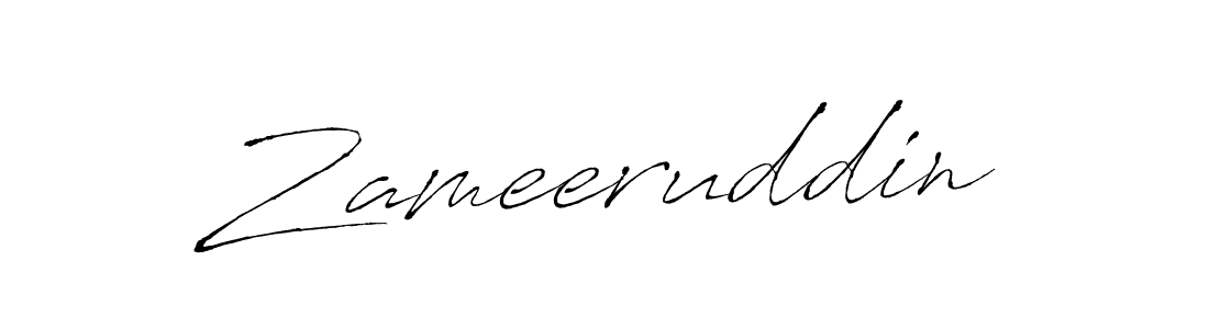 How to make Zameeruddin name signature. Use Antro_Vectra style for creating short signs online. This is the latest handwritten sign. Zameeruddin signature style 6 images and pictures png