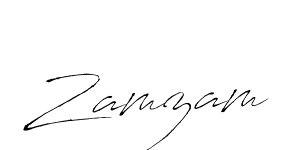 Once you've used our free online signature maker to create your best signature Antro_Vectra style, it's time to enjoy all of the benefits that Zamzam name signing documents. Zamzam signature style 6 images and pictures png