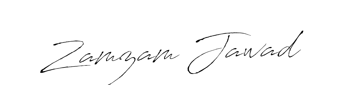 See photos of Zamzam Jawad official signature by Spectra . Check more albums & portfolios. Read reviews & check more about Antro_Vectra font. Zamzam Jawad signature style 6 images and pictures png