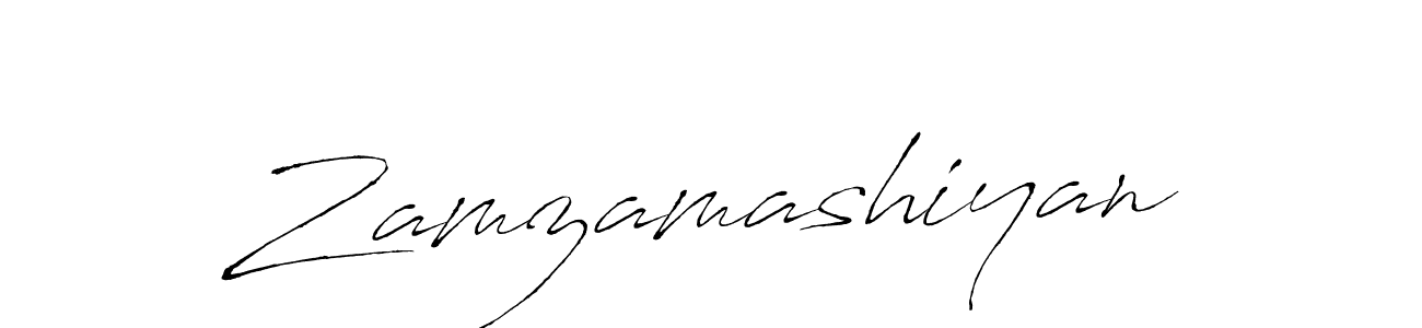 if you are searching for the best signature style for your name Zamzamashiyan. so please give up your signature search. here we have designed multiple signature styles  using Antro_Vectra. Zamzamashiyan signature style 6 images and pictures png