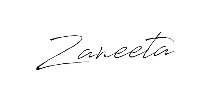 How to make Zaneeta signature? Antro_Vectra is a professional autograph style. Create handwritten signature for Zaneeta name. Zaneeta signature style 6 images and pictures png