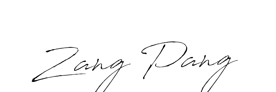 Make a beautiful signature design for name Zang Pang. Use this online signature maker to create a handwritten signature for free. Zang Pang signature style 6 images and pictures png