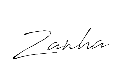 Antro_Vectra is a professional signature style that is perfect for those who want to add a touch of class to their signature. It is also a great choice for those who want to make their signature more unique. Get Zanha name to fancy signature for free. Zanha signature style 6 images and pictures png