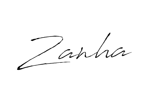 if you are searching for the best signature style for your name Zanha. so please give up your signature search. here we have designed multiple signature styles  using Antro_Vectra. Zanha signature style 6 images and pictures png
