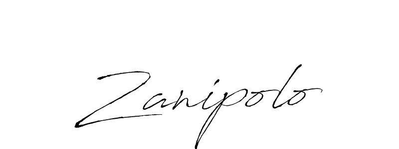 Use a signature maker to create a handwritten signature online. With this signature software, you can design (Antro_Vectra) your own signature for name Zanipolo. Zanipolo signature style 6 images and pictures png