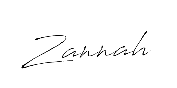 How to make Zannah signature? Antro_Vectra is a professional autograph style. Create handwritten signature for Zannah name. Zannah signature style 6 images and pictures png