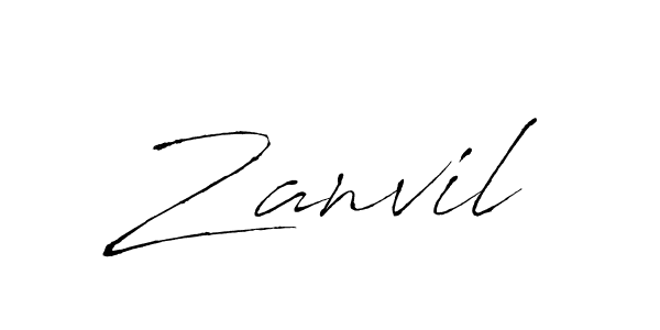 if you are searching for the best signature style for your name Zanvil. so please give up your signature search. here we have designed multiple signature styles  using Antro_Vectra. Zanvil signature style 6 images and pictures png