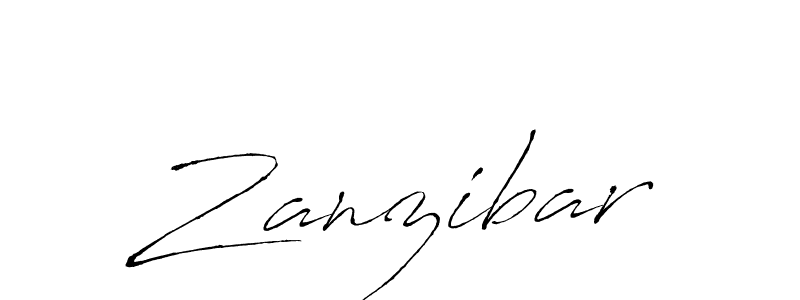 Create a beautiful signature design for name Zanzibar. With this signature (Antro_Vectra) fonts, you can make a handwritten signature for free. Zanzibar signature style 6 images and pictures png