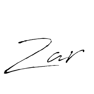 How to make Zar name signature. Use Antro_Vectra style for creating short signs online. This is the latest handwritten sign. Zar signature style 6 images and pictures png