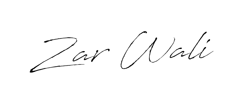 Also You can easily find your signature by using the search form. We will create Zar Wali name handwritten signature images for you free of cost using Antro_Vectra sign style. Zar Wali signature style 6 images and pictures png