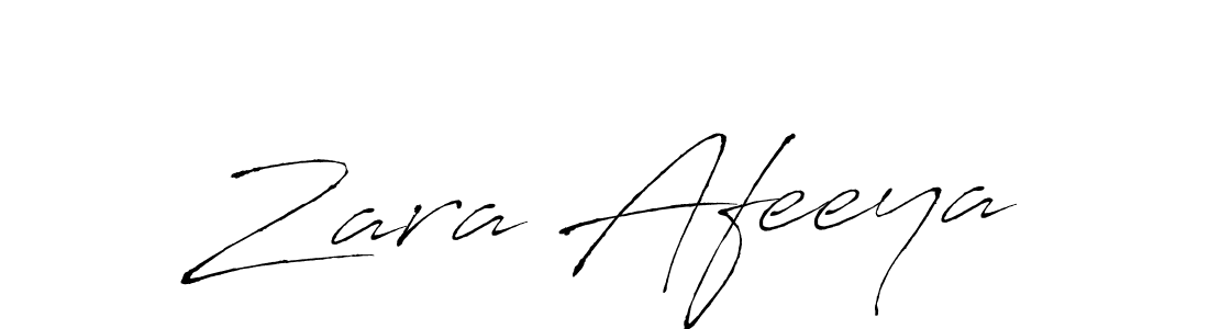 Similarly Antro_Vectra is the best handwritten signature design. Signature creator online .You can use it as an online autograph creator for name Zara Afeeya. Zara Afeeya signature style 6 images and pictures png