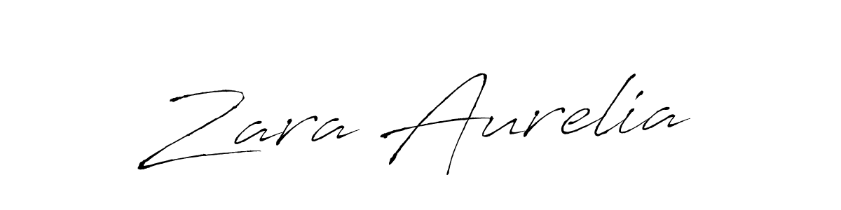 How to make Zara Aurelia signature? Antro_Vectra is a professional autograph style. Create handwritten signature for Zara Aurelia name. Zara Aurelia signature style 6 images and pictures png