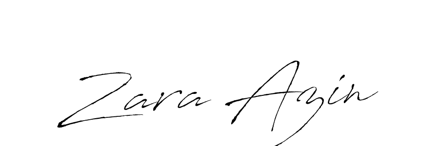 Make a beautiful signature design for name Zara Azin. With this signature (Antro_Vectra) style, you can create a handwritten signature for free. Zara Azin signature style 6 images and pictures png