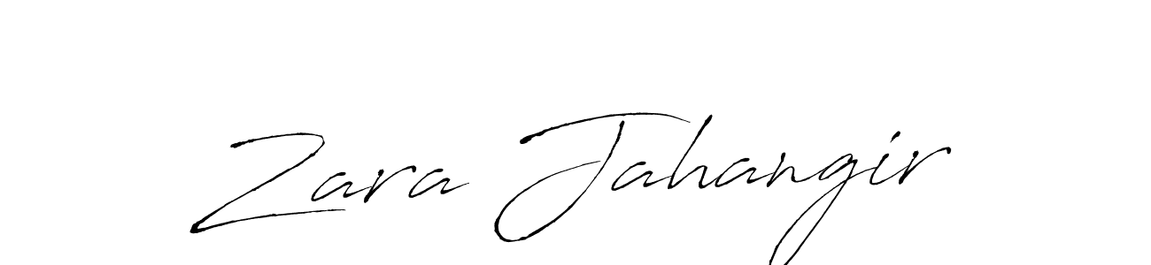 You should practise on your own different ways (Antro_Vectra) to write your name (Zara Jahangir) in signature. don't let someone else do it for you. Zara Jahangir signature style 6 images and pictures png