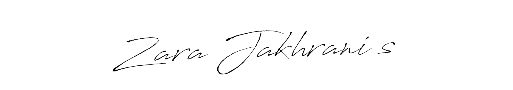 The best way (Antro_Vectra) to make a short signature is to pick only two or three words in your name. The name Zara Jakhrani’s include a total of six letters. For converting this name. Zara Jakhrani’s signature style 6 images and pictures png