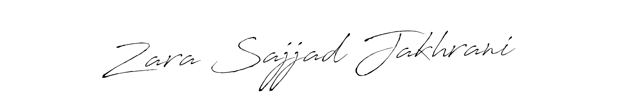 You can use this online signature creator to create a handwritten signature for the name Zara Sajjad Jakhrani. This is the best online autograph maker. Zara Sajjad Jakhrani signature style 6 images and pictures png