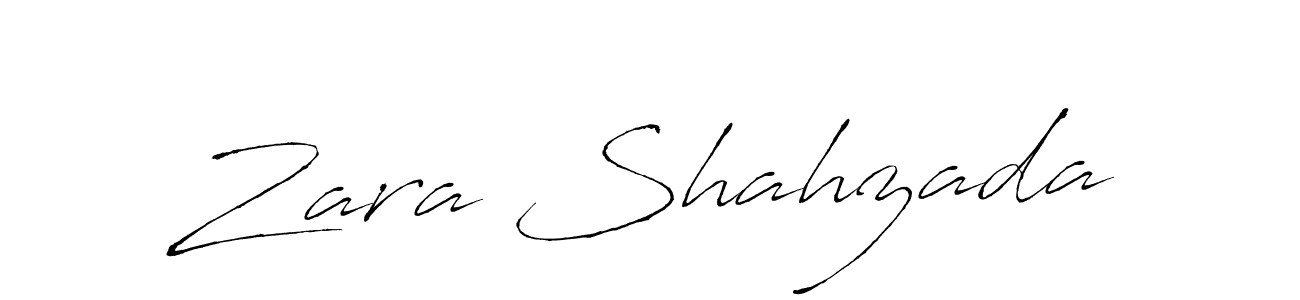 You should practise on your own different ways (Antro_Vectra) to write your name (Zara Shahzada) in signature. don't let someone else do it for you. Zara Shahzada signature style 6 images and pictures png