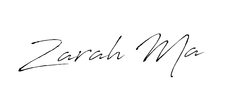 Also we have Zarah Ma name is the best signature style. Create professional handwritten signature collection using Antro_Vectra autograph style. Zarah Ma signature style 6 images and pictures png