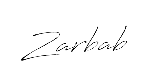 How to make Zarbab name signature. Use Antro_Vectra style for creating short signs online. This is the latest handwritten sign. Zarbab signature style 6 images and pictures png