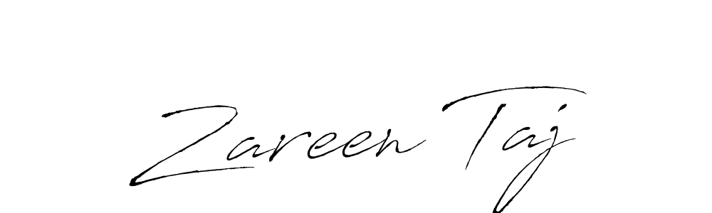 The best way (Antro_Vectra) to make a short signature is to pick only two or three words in your name. The name Zareen Taj include a total of six letters. For converting this name. Zareen Taj signature style 6 images and pictures png