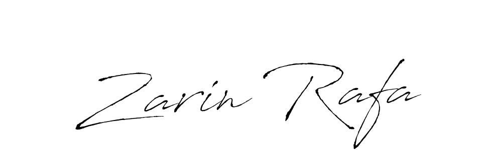 Zarin Rafa stylish signature style. Best Handwritten Sign (Antro_Vectra) for my name. Handwritten Signature Collection Ideas for my name Zarin Rafa. Zarin Rafa signature style 6 images and pictures png