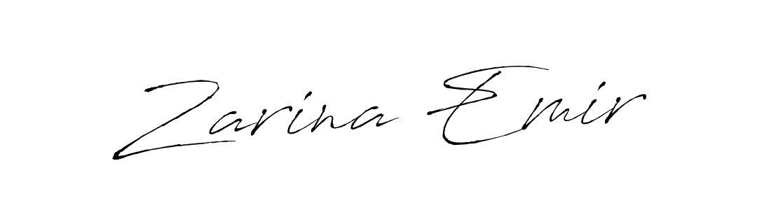 if you are searching for the best signature style for your name Zarina Emir. so please give up your signature search. here we have designed multiple signature styles  using Antro_Vectra. Zarina Emir signature style 6 images and pictures png