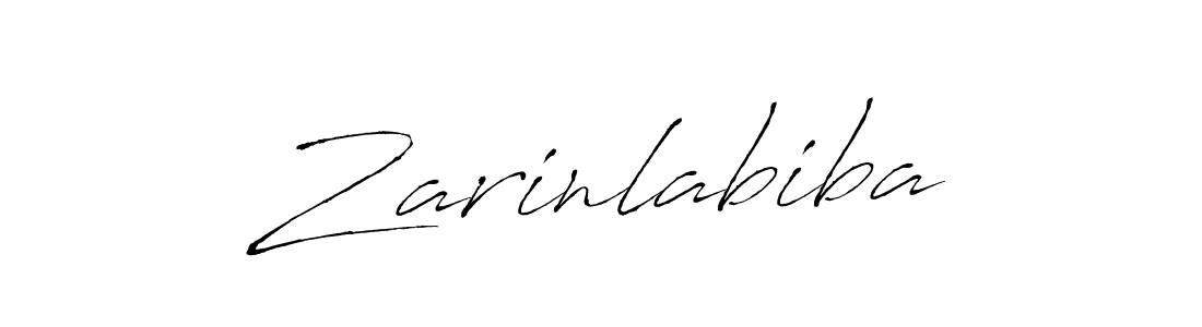 How to make Zarinlabiba name signature. Use Antro_Vectra style for creating short signs online. This is the latest handwritten sign. Zarinlabiba signature style 6 images and pictures png