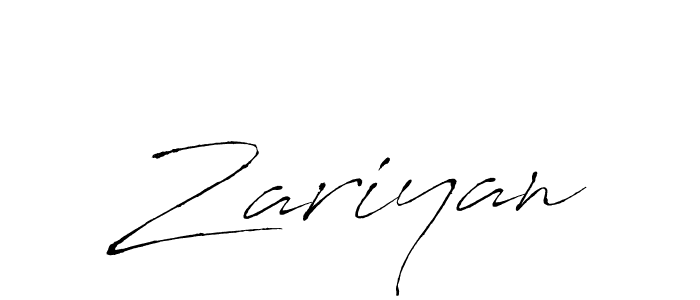 The best way (Antro_Vectra) to make a short signature is to pick only two or three words in your name. The name Zariyan include a total of six letters. For converting this name. Zariyan signature style 6 images and pictures png