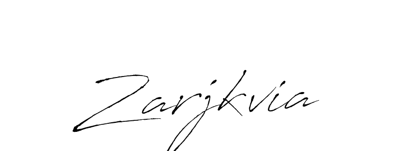 How to Draw Zarjkvia signature style? Antro_Vectra is a latest design signature styles for name Zarjkvia. Zarjkvia signature style 6 images and pictures png