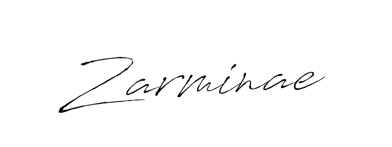 How to make Zarminae name signature. Use Antro_Vectra style for creating short signs online. This is the latest handwritten sign. Zarminae signature style 6 images and pictures png