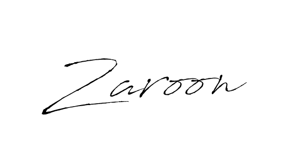 Similarly Antro_Vectra is the best handwritten signature design. Signature creator online .You can use it as an online autograph creator for name Zaroon. Zaroon signature style 6 images and pictures png