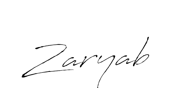 How to make Zaryab name signature. Use Antro_Vectra style for creating short signs online. This is the latest handwritten sign. Zaryab signature style 6 images and pictures png