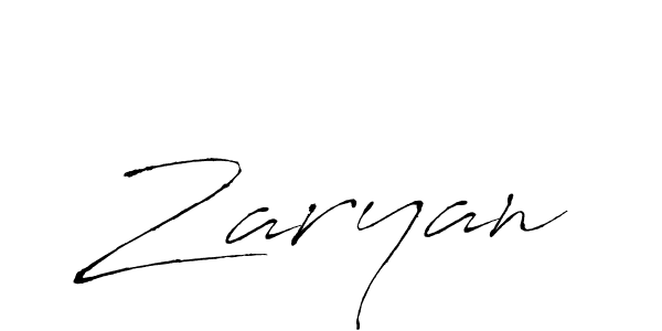 Once you've used our free online signature maker to create your best signature Antro_Vectra style, it's time to enjoy all of the benefits that Zaryan name signing documents. Zaryan signature style 6 images and pictures png