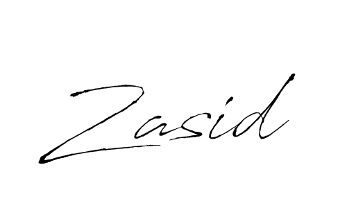 Use a signature maker to create a handwritten signature online. With this signature software, you can design (Antro_Vectra) your own signature for name Zasid. Zasid signature style 6 images and pictures png