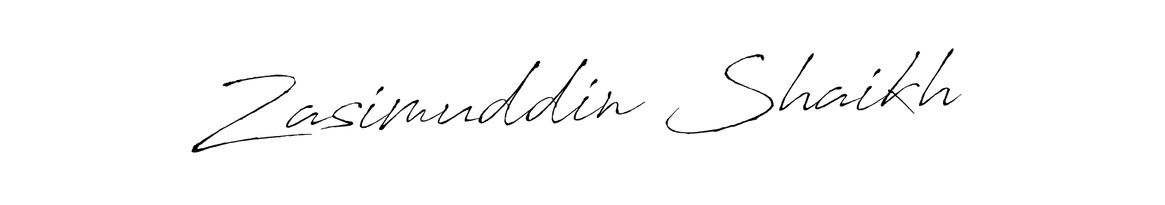 Zasimuddin Shaikh stylish signature style. Best Handwritten Sign (Antro_Vectra) for my name. Handwritten Signature Collection Ideas for my name Zasimuddin Shaikh. Zasimuddin Shaikh signature style 6 images and pictures png