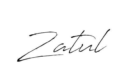 Antro_Vectra is a professional signature style that is perfect for those who want to add a touch of class to their signature. It is also a great choice for those who want to make their signature more unique. Get Zatul name to fancy signature for free. Zatul signature style 6 images and pictures png