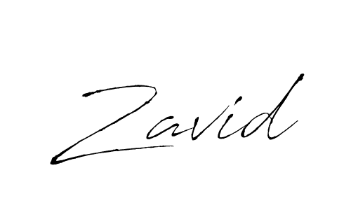 Antro_Vectra is a professional signature style that is perfect for those who want to add a touch of class to their signature. It is also a great choice for those who want to make their signature more unique. Get Zavid name to fancy signature for free. Zavid signature style 6 images and pictures png