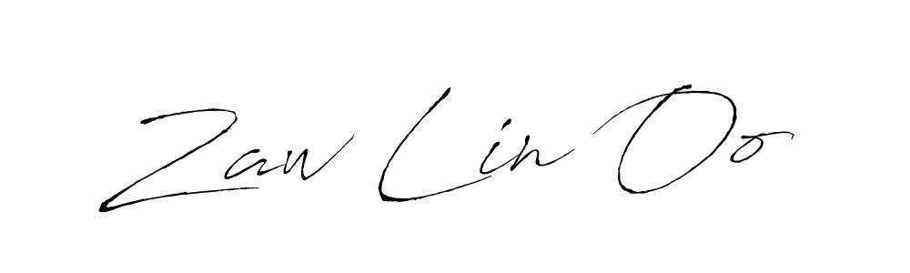 Zaw Lin Oo stylish signature style. Best Handwritten Sign (Antro_Vectra) for my name. Handwritten Signature Collection Ideas for my name Zaw Lin Oo. Zaw Lin Oo signature style 6 images and pictures png