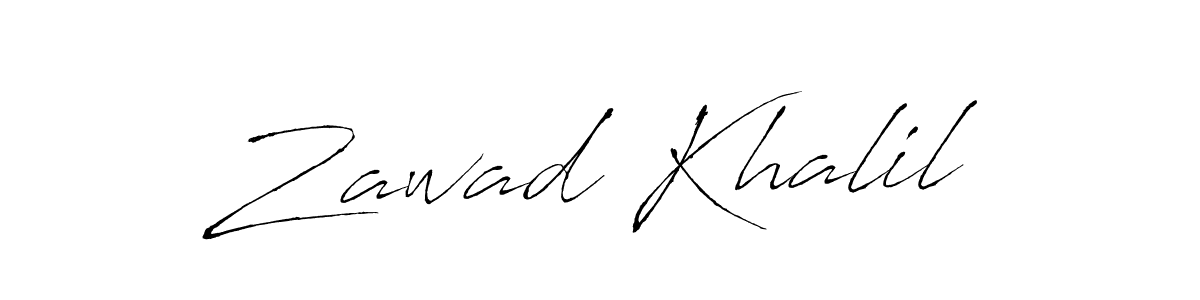 Antro_Vectra is a professional signature style that is perfect for those who want to add a touch of class to their signature. It is also a great choice for those who want to make their signature more unique. Get Zawad Khalil name to fancy signature for free. Zawad Khalil signature style 6 images and pictures png