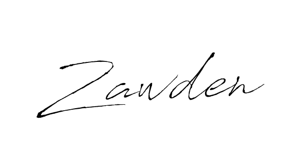 Antro_Vectra is a professional signature style that is perfect for those who want to add a touch of class to their signature. It is also a great choice for those who want to make their signature more unique. Get Zawden name to fancy signature for free. Zawden signature style 6 images and pictures png