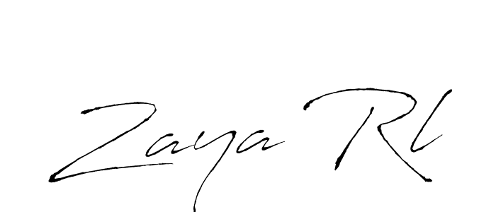 if you are searching for the best signature style for your name Zaya Rl. so please give up your signature search. here we have designed multiple signature styles  using Antro_Vectra. Zaya Rl signature style 6 images and pictures png