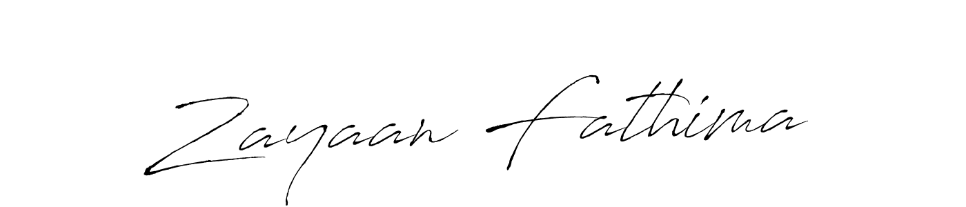 How to make Zayaan Fathima signature? Antro_Vectra is a professional autograph style. Create handwritten signature for Zayaan Fathima name. Zayaan Fathima signature style 6 images and pictures png