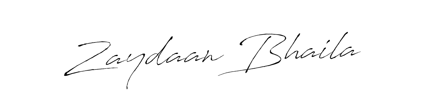 How to make Zaydaan Bhaila signature? Antro_Vectra is a professional autograph style. Create handwritten signature for Zaydaan Bhaila name. Zaydaan Bhaila signature style 6 images and pictures png
