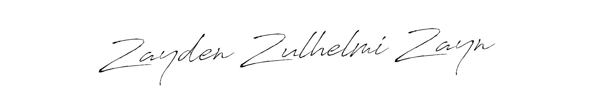 This is the best signature style for the Zayden Zulhelmi Zayn name. Also you like these signature font (Antro_Vectra). Mix name signature. Zayden Zulhelmi Zayn signature style 6 images and pictures png