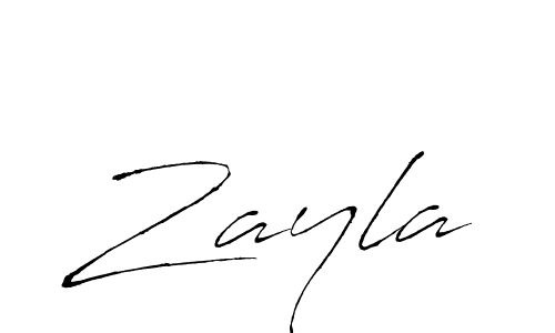 Design your own signature with our free online signature maker. With this signature software, you can create a handwritten (Antro_Vectra) signature for name Zayla. Zayla signature style 6 images and pictures png