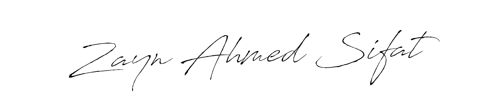 Antro_Vectra is a professional signature style that is perfect for those who want to add a touch of class to their signature. It is also a great choice for those who want to make their signature more unique. Get Zayn Ahmed Sifat name to fancy signature for free. Zayn Ahmed Sifat signature style 6 images and pictures png