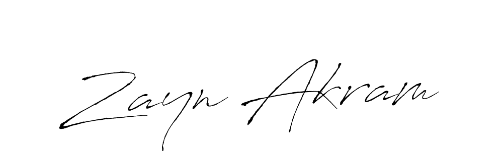 Make a beautiful signature design for name Zayn Akram. Use this online signature maker to create a handwritten signature for free. Zayn Akram signature style 6 images and pictures png