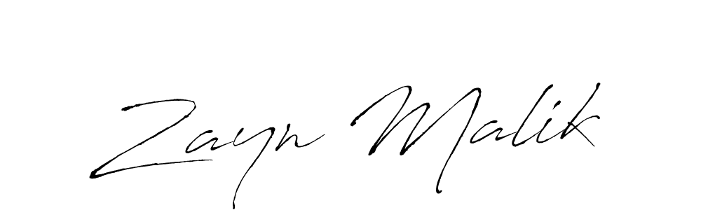 Also we have Zayn Malik name is the best signature style. Create professional handwritten signature collection using Antro_Vectra autograph style. Zayn Malik signature style 6 images and pictures png