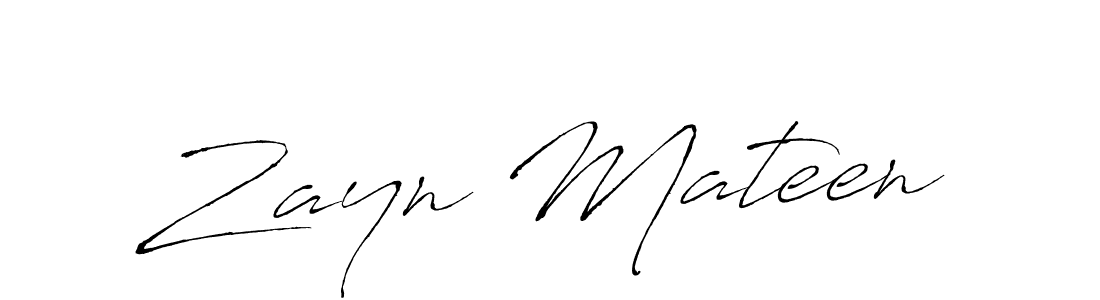 It looks lik you need a new signature style for name Zayn Mateen. Design unique handwritten (Antro_Vectra) signature with our free signature maker in just a few clicks. Zayn Mateen signature style 6 images and pictures png