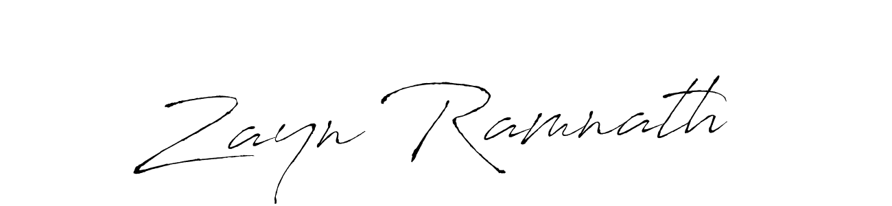 Use a signature maker to create a handwritten signature online. With this signature software, you can design (Antro_Vectra) your own signature for name Zayn Ramnath ;-). Zayn Ramnath ;-) signature style 6 images and pictures png
